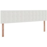 vidaXL Otomanski posteljni okvir z vzmetnicami bel 200x200cm um. usnje | Shoptok.si