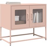 vidaXL TV ormarić ružičasti 68x39x60,5 cm hladno valjani čelik | shoptok.hr