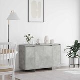  Kreveta Beton siva 120 x 41 x 75 cm Konstruirano drvo | shoptok.hr