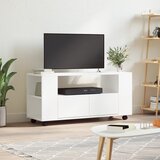 TV ormarić bijeli 102 x 34,5 x 43 cm od konstruiranog drva | shoptok.hr