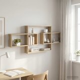  Polica na zidu Hrast sonoma 130 x 10 x 50 cm Konstruirano drvo | shoptok.hr