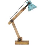 Stolna svjetiljka 25 W pohabano plava 23 x 18 x 96 cm E27 | shoptok.hr