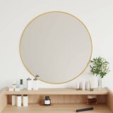  Zidno ogledalo zlatno Ø 60 cm okruglo | shoptok.hr