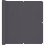 Balkonski zastor antracit 120 x 300 cm od tkanine Oxford | shoptok.hr