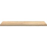  Okenske police 2 kosa neobdelana 120x40x2 cm trdna hrastovina | Shoptok.si