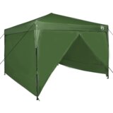 Šator s nadstrešnicom Zelena 300 x 300 x 227 / 236 / 245 cm | shoptok.hr