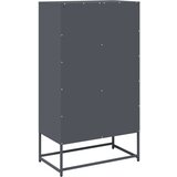 vidaXL Highboard Antracit 68x39x123 cm Jeklo | Shoptok.si