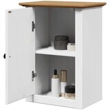 Maison Chic Kopalniška stenska omarica - Kopalniške omarice "BODO" Bela in rjava 44x30x60 cm, (21794702) | Shoptok.si