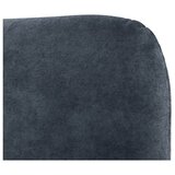 Micadoni Tamno plavi tapecirani bračni krevet s podnicom 180x200 cm Vera – | shoptok.hr