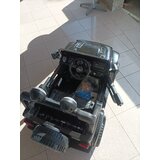 Lean Toys Licencirani Jeep Rubicon Wrangler 4x4 crni - auto na akumulator | shoptok.hr