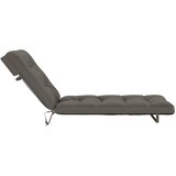  Jastučić za ležaljku VIANEN 100% poliester Siva 200 x 90 x 8 cm | shoptok.hr