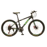 Max bicikl za tinejdžere Fix crno zelena 24 | ePonuda.com