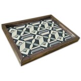 Hanah home poslužavnik AT-009, 30x40cm, šareni Cene