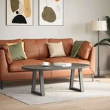 vidaXL Noge blagovaonskog stola V-oblika 2 kom antracit 38x(42-43,3)cm | shoptok.hr