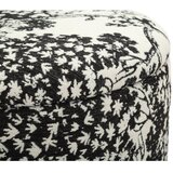 Mauro Ferretti Črno-bel tabure Oriental Style – | Shoptok.si