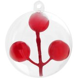  Set Božićnih Ukrasnih Kuglica 50 pcs *Transparent*an Ø 5 cm | Eponuda.com