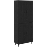  Highboard 2 kom. Crni hrast 69,5 x 34 x 180 cm | shoptok.hr