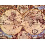 Puzzle 1000 elemenata: drevni zemljovid svijeta | shoptok.hr