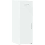 vidaXL Komoda bela 30x42,5x93 cm inženirski les | Shoptok.si