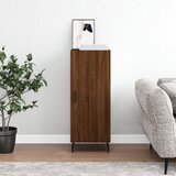 vidaXL Komoda boja smeđeg hrasta 34 5 x 34 x 90 cm konstruirano drvo | shoptok.hr