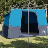 vidaXL Šator s krovom Ostalo Plava i crna 280 x 220 x 176 cm | shoptok.hr