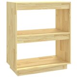 Maison Chic Knjižna omara - Knjižni regal 60x35x71 cm trdna borovina, (21723250) Cene