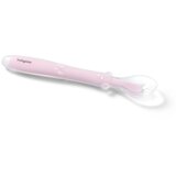 BabyOno silikonska elastična žlica 6 m+, roza | shoptok.hr