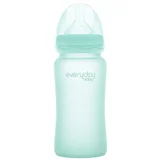 staklena bočica, 240ml Healthy+ , Zelena mint