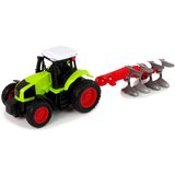 Traktor na daljinsko upravljanje PLUG 1:16 sa gumenim kotačima - zeleni | shoptok.hr