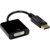 Value DisplayPort / DVI adapterski kabel DisplayPort vtič\, DVI-D 24+1-polna vtičnica 0.15 m črna 12.99.3137 DisplayPort kabel, (20415655) | Shoptok.si