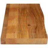 Stolna ploča sa živim rubom 110x40x2,5cm od masivnog drva manga | Eponuda.com