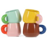 ONA Temno rjava skodelica iz porcelana new bone china 470 ml Coco – | Shoptok.si