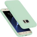 Cadorabo Ohišje, združljiv s Samsungom v tekoči svetlo zeleni barvi - zaščitni pokrov iz fleksibilnega silikona TPU, (20589259) Cene