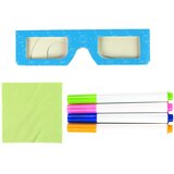 Magic® Illuminated 3D Whiteboard Glasses Blue | shoptok.hr