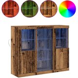  LED komoda Staro drvo 123 x 37 x 100 cm Konstruirano drvo | Eponuda.ba