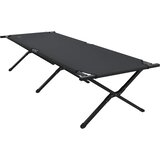  Sklopivi kamperski krevet 2 pcs Crna 210 x 80 x 46 cm | shoptok.hr