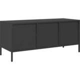  ormarić crni 101,5x39x43,5 cm hladno valjani čelik | shoptok.hr