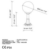 Opviq stubna svetiljka gloria 14086 20 b | ePonuda.com