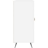 vidaXL Komoda bela 90x34x80 cm konstruiran les | Shoptok.si