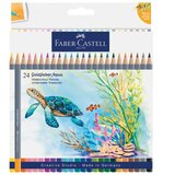  BOJE DRVENE-VODENE 24BOJE GOLDFABER AQUA FABER CASTELL 114617 | shoptok.hr