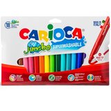 Carioca Jumbo flomasteri u držaču 18kom - | shoptok.hr