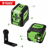  Ls100 elektronička samonivelirajuća križna crvena laserska libela | shoptok.hr