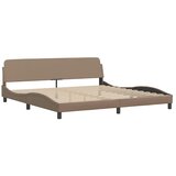  Okvir za krevet Dover cappuccina 200x200 cm umjetna koža | shoptok.hr