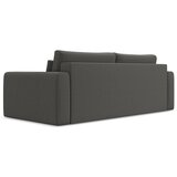 Makamii Tamno siva baršunasti sklopiva/s prostorom za odlaganje sofa 238 cm Kapua – | shoptok.hr