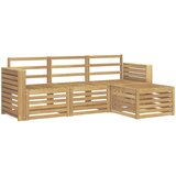  Set vanjskih sofa 4 pcs Bijela 197,5 x 122,5 x 73 cm | shoptok.hr