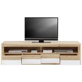 Zandiara tv-element kashmir new, barva hrasta, bela | Shoptok.si