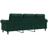  Trosjed tamnozeleni 180 cm baršunasti | Eponuda.com