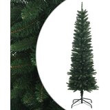  Artificial Slim Christmas Tree 120 cm PE i PVC Zelena | shoptok.hr
