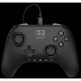 Žični igralni plošček za Nintendo Switch 2, črn