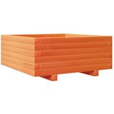 Furnova Vrtno cvetlično korito voščeno 60x60x26,5 cm trdna borovina, (21921499) | Shoptok.si